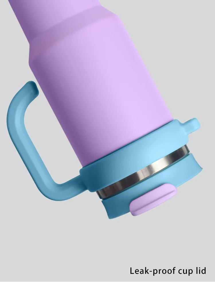 DT4019-40oz leakproof vacuum tumbler with top handle
