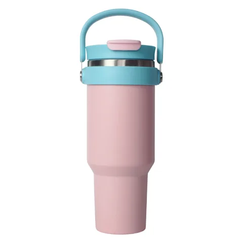 DT4019-40oz leakproof vacuum tumbler with top handle