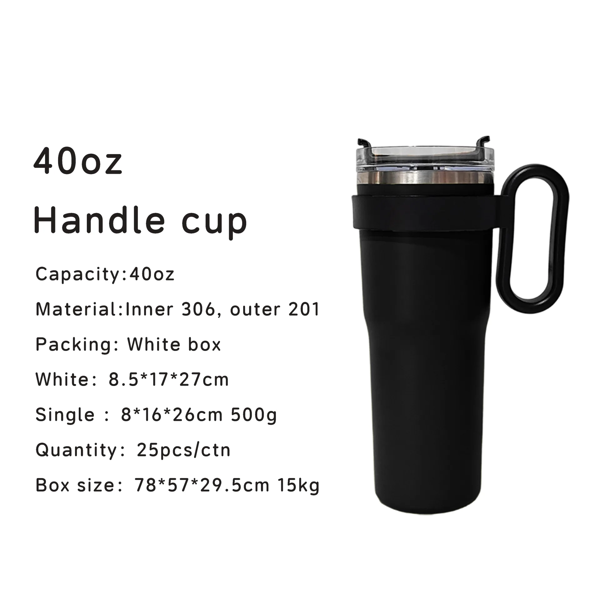 DT4015-40OZ stainless steel tumble