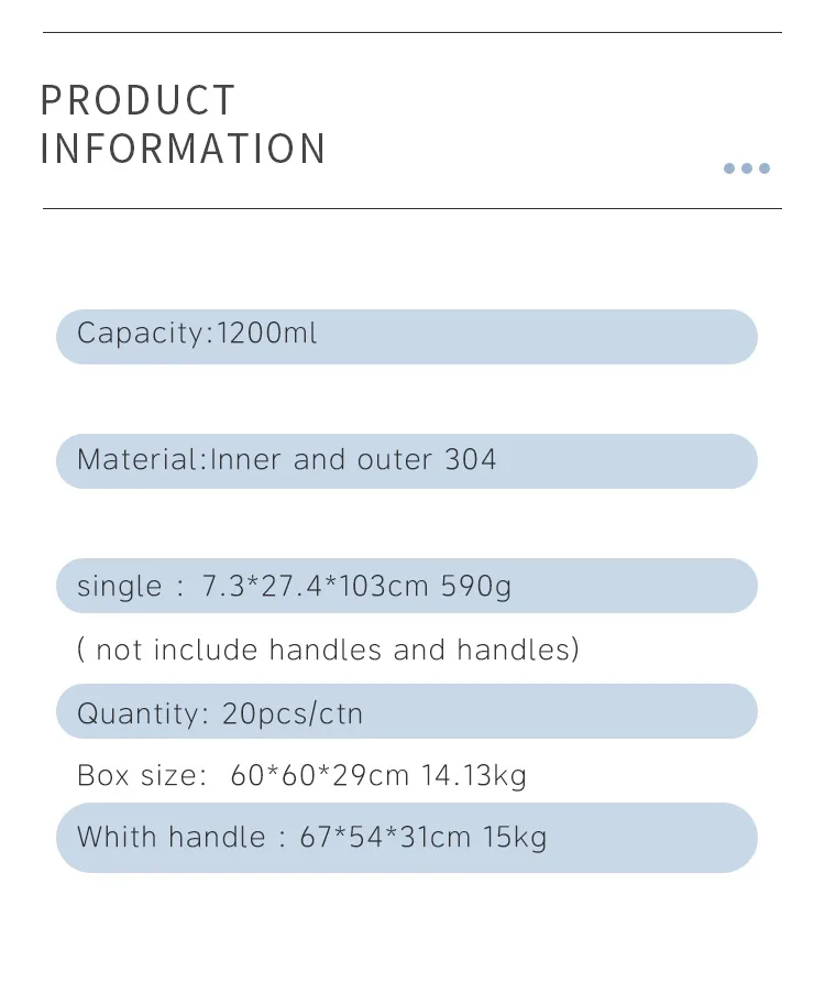 DT4019-40oz leakproof vacuum tumbler with top handle