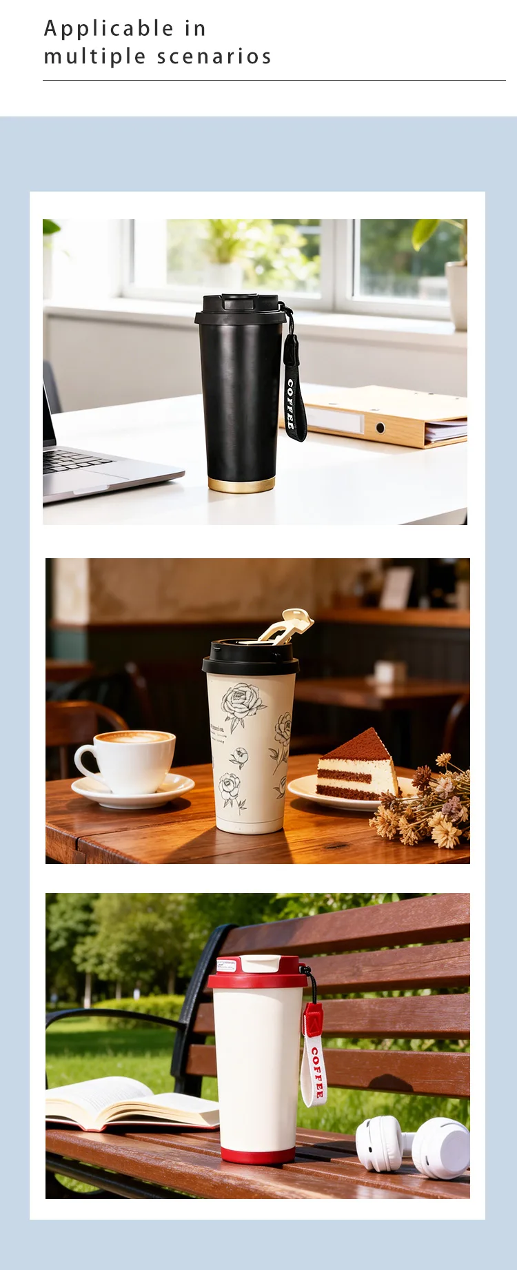 DT5008-500ml Double-drinking handle cup