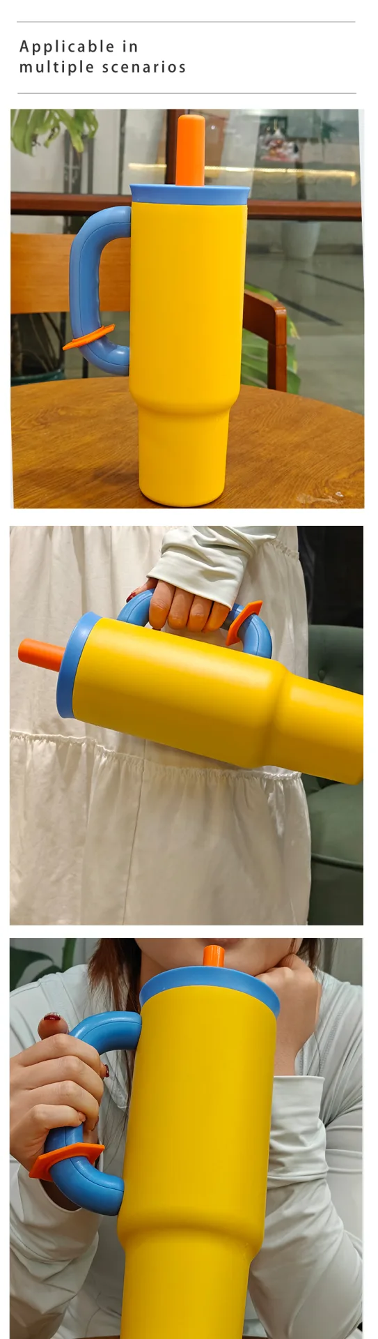 DT4009--400z handle tumbler