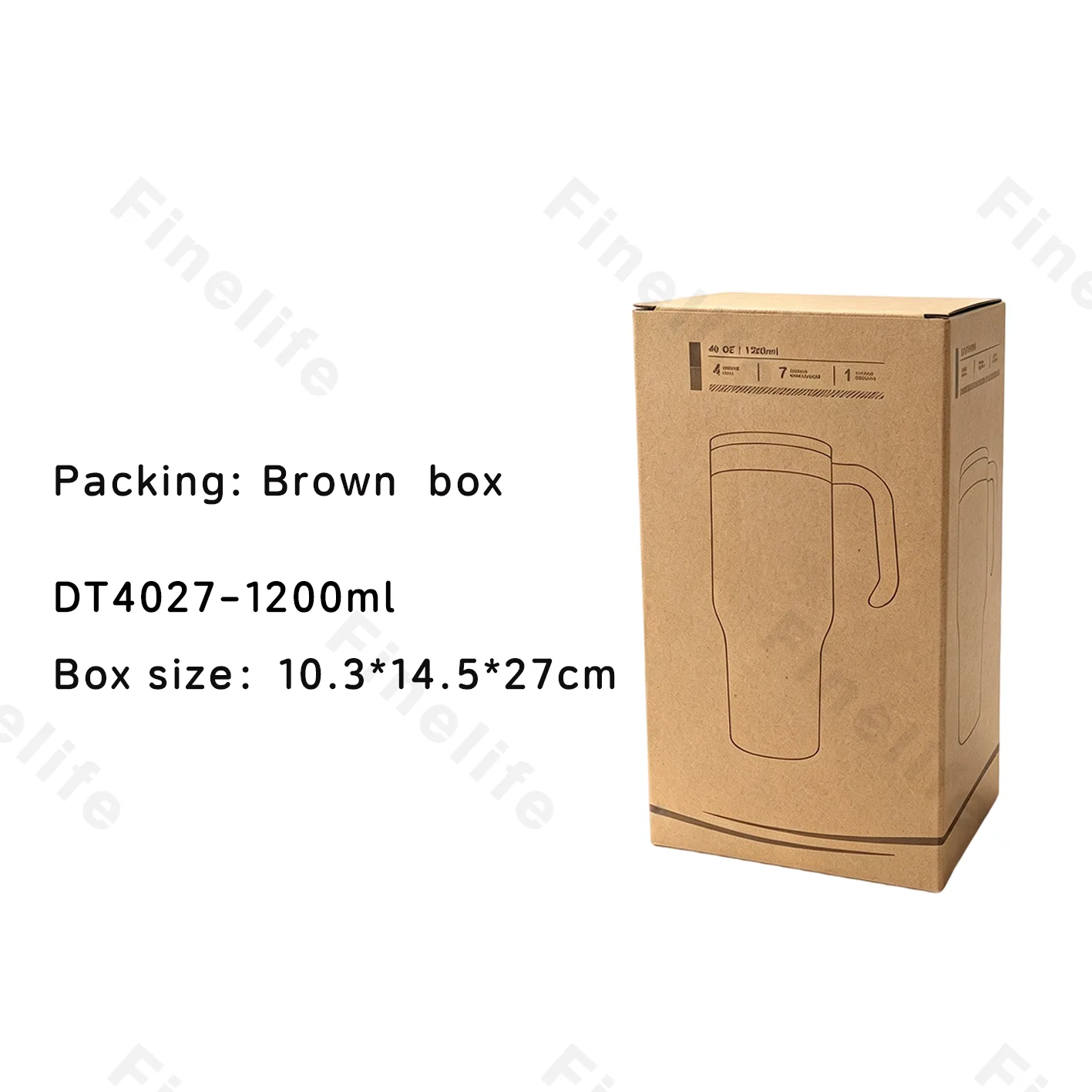 DT4027-40oz stainless steel vacuum Tumbler
