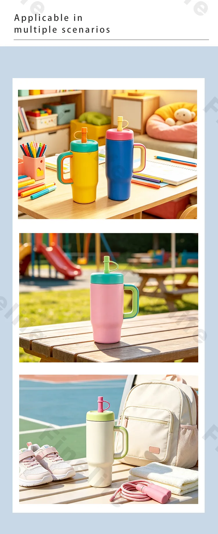 DT1810 DT2210- Kids Insulated Water Bottle