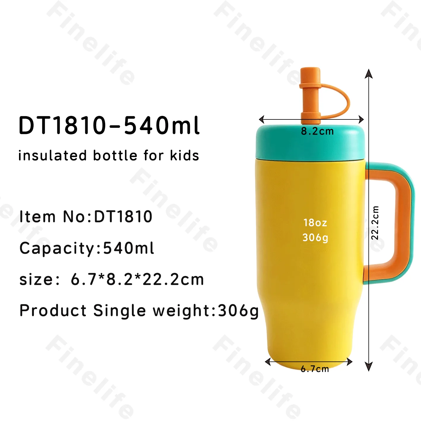 DT1810 DT2210- Kids Insulated Water Bottle