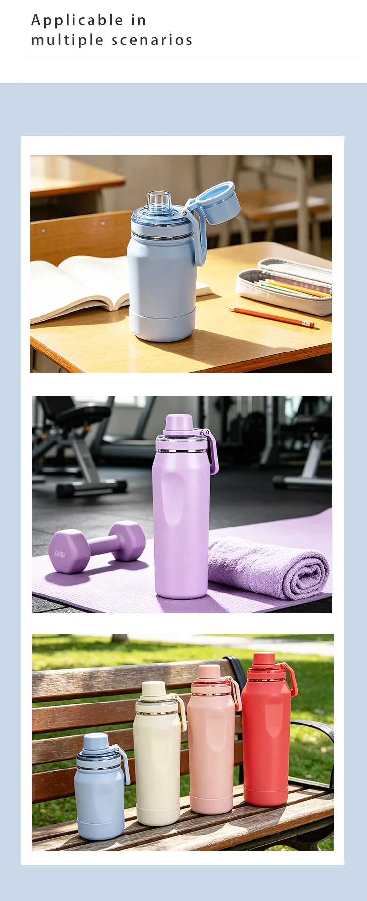 DT3506 DT6503 DT9502- Space Flask with Handle and Dust Cover